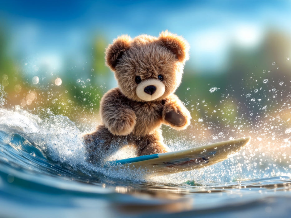 Surfen - eine Leidenschaft - CALVENDO Foto-Puzzle'