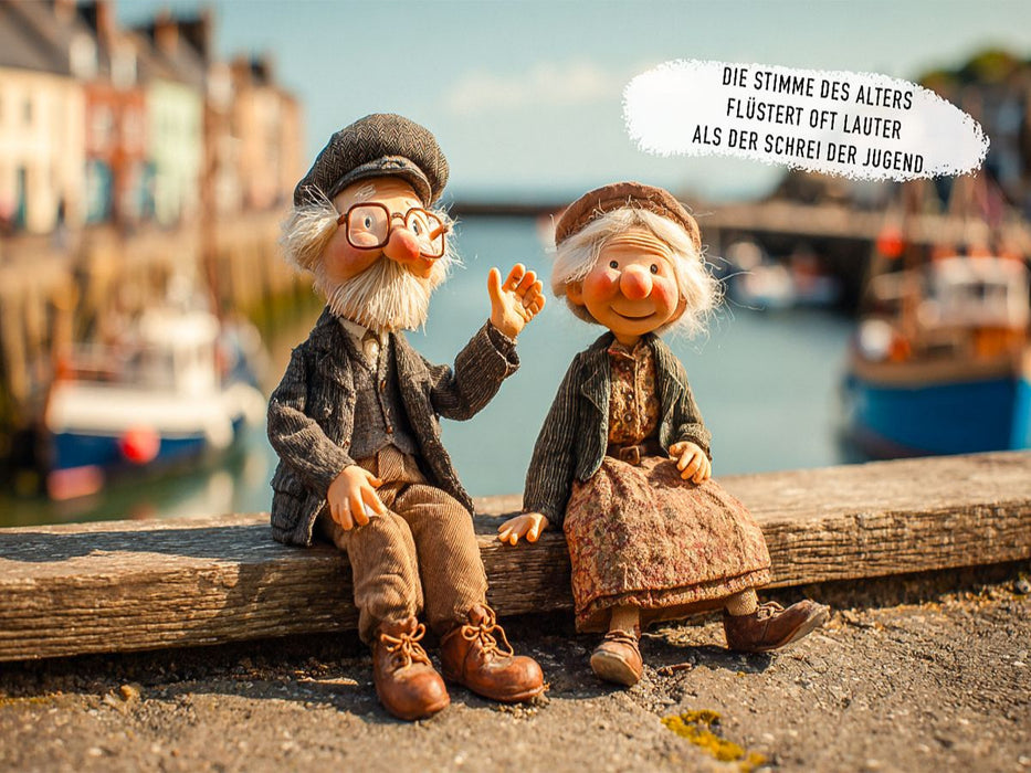 Ein Motiv aus dem Kalender Oma und Opa - Sprüche über das Alter - CALVENDO Foto-Puzzle'