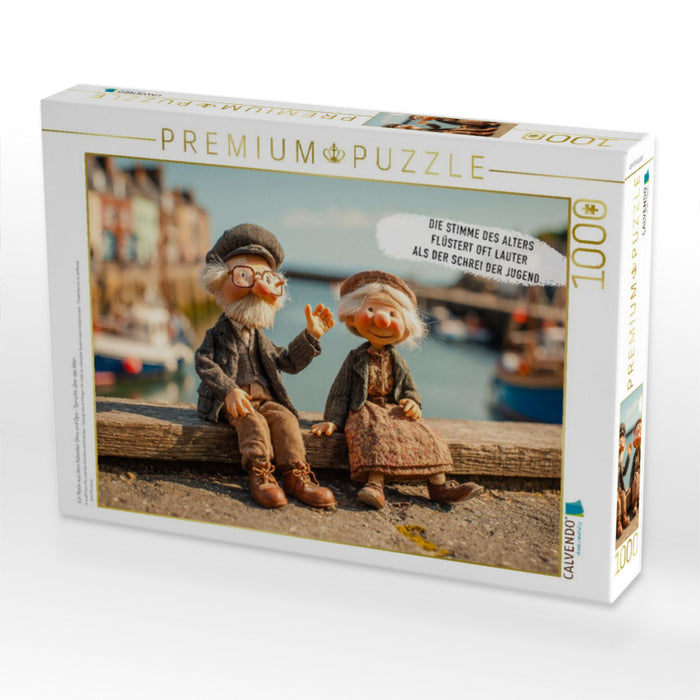 Ein Motiv aus dem Kalender Oma und Opa - Sprüche über das Alter - CALVENDO Foto-Puzzle'