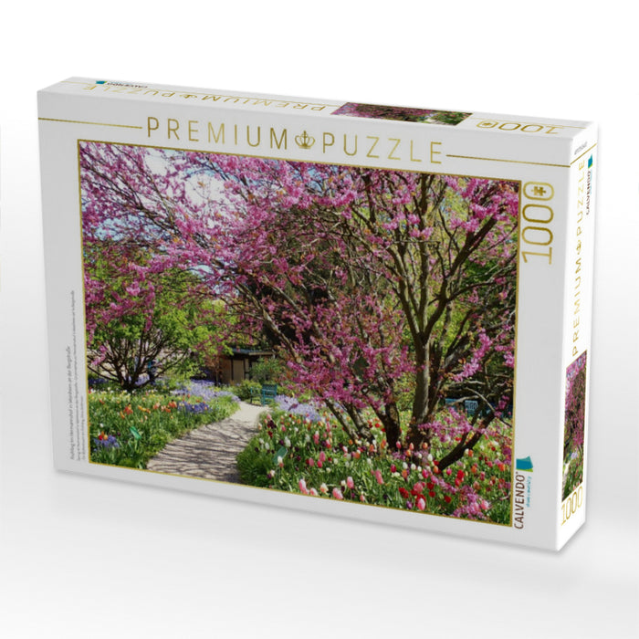 Frühling im Hermannshof in Weinheim an der Bergstraße - CALVENDO Foto-Puzzle'