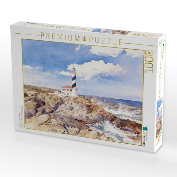 Cap de Favarritx auf Mallorca - CALVENDO Foto-Puzzle'