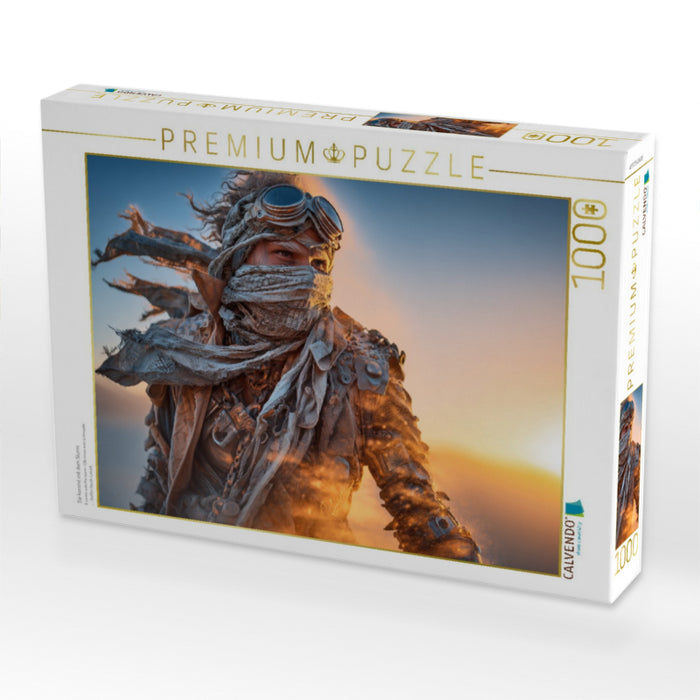 Sie kommt mit dem Sturm - CALVENDO Foto-Puzzle'