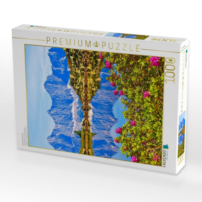 Der Hohe Dachstein - CALVENDO Foto-Puzzle'