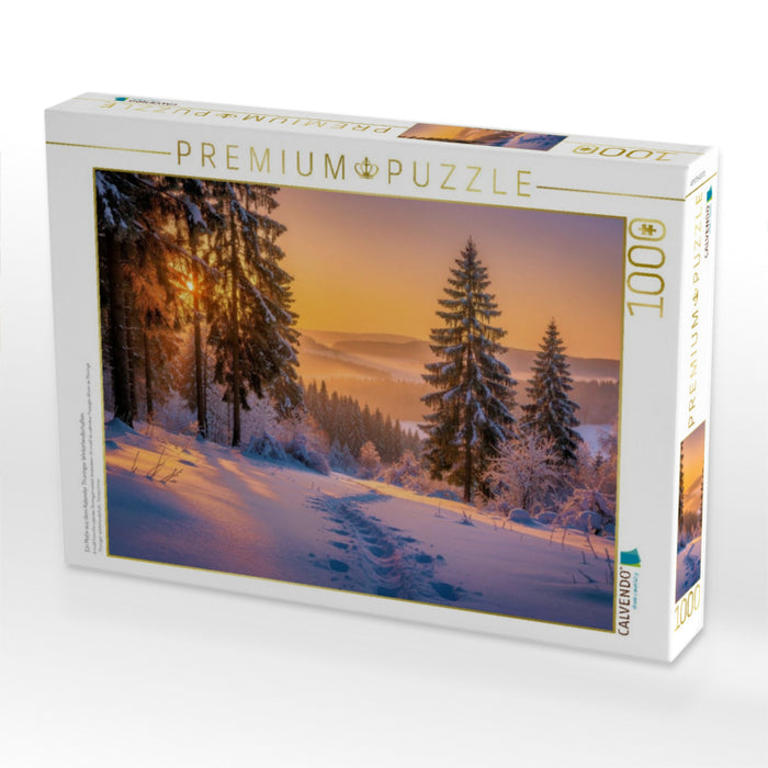 Ein Motiv aus dem Kalender Thüringer Winterlandschaften - CALVENDO Foto-Puzzle'
