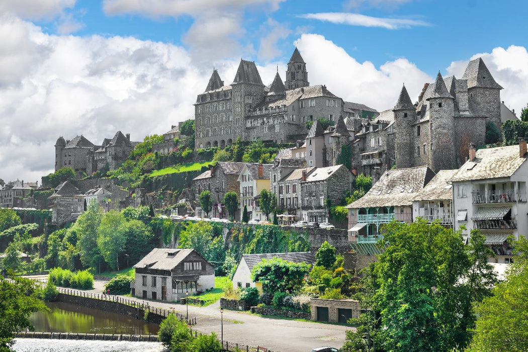 Premium Textil-Leinwand Uzerche