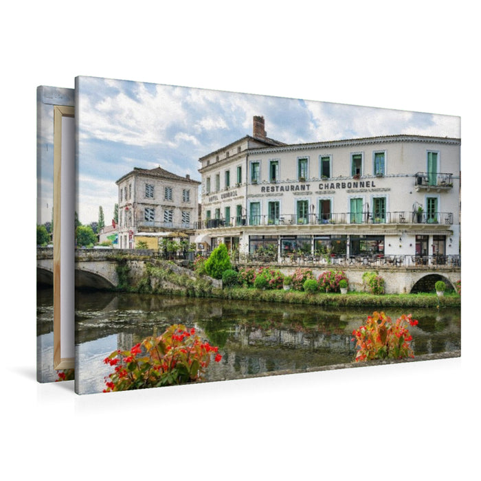 Premium Textil-Leinwand Brantôme