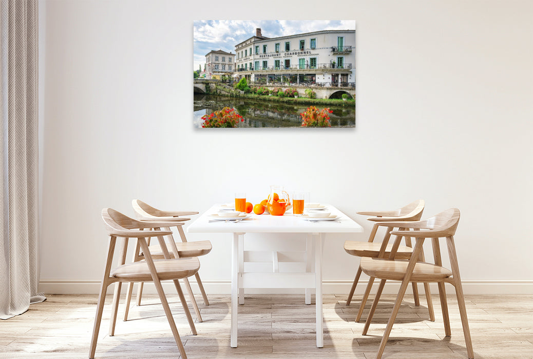 Premium Textil-Leinwand Brantôme