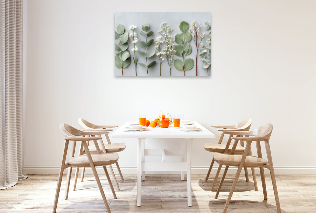 Premium Textil-Leinwand Natürlich Modern Zeitlos