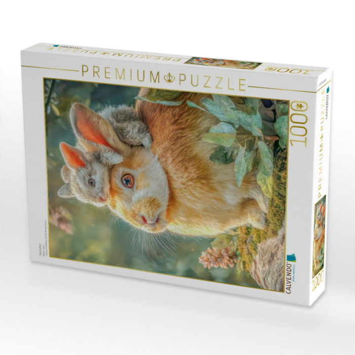 Kaninchen - CALVENDO Foto-Puzzle'