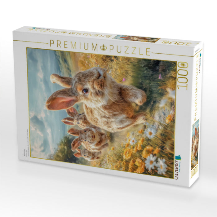 Kaninchen - CALVENDO Foto-Puzzle'