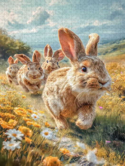 Kaninchen - CALVENDO Foto-Puzzle'
