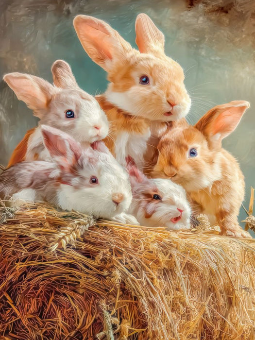 Kaninchen - CALVENDO Foto-Puzzle'