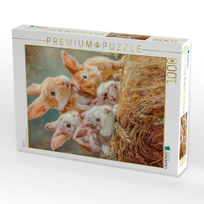 Kaninchen - CALVENDO Foto-Puzzle'