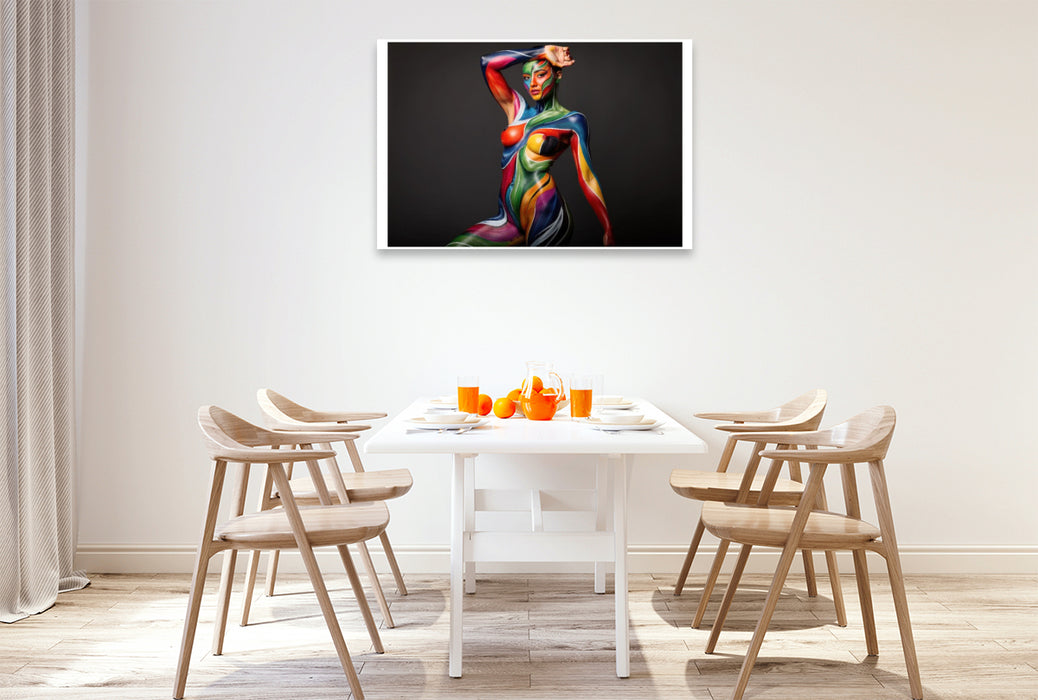 Premium Textil-Leinwand Sinnliche Farben. Starke Statements.