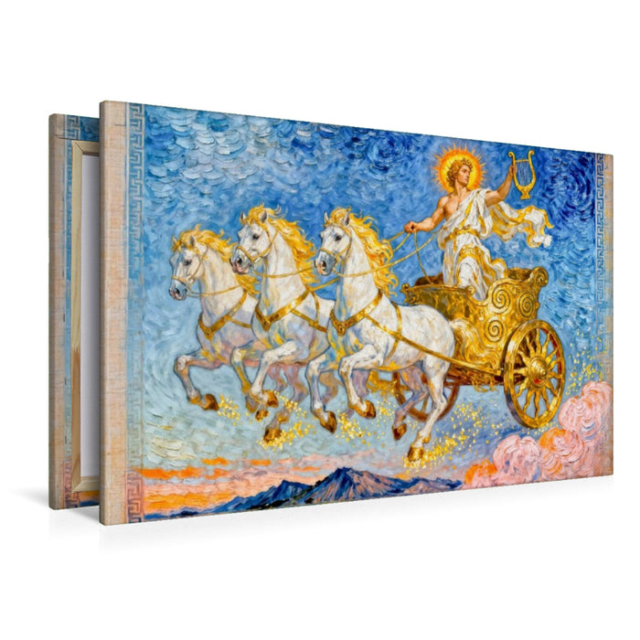 Premium Textil-Leinwand Götter des Olymps – Epische Mythologie