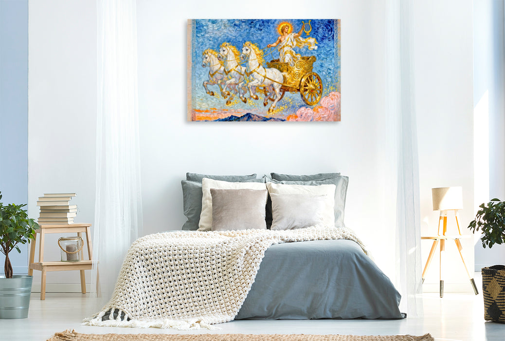 Premium Textil-Leinwand Götter des Olymps – Epische Mythologie