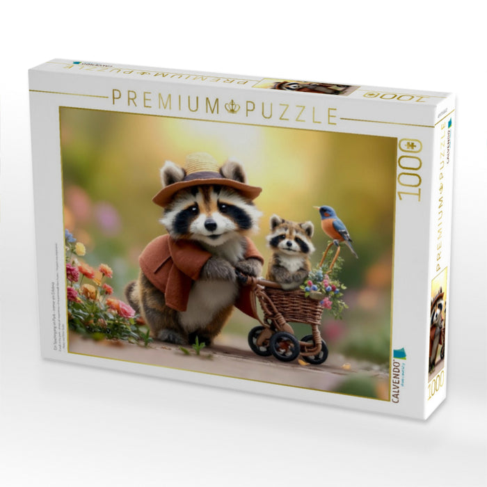 Ein Spaziergang im Park - immer ein Erlebnis - CALVENDO Foto-Puzzle'