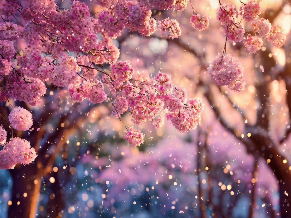 Wenn im Licht die Blüten tanzen - CALVENDO Foto-Puzzle'