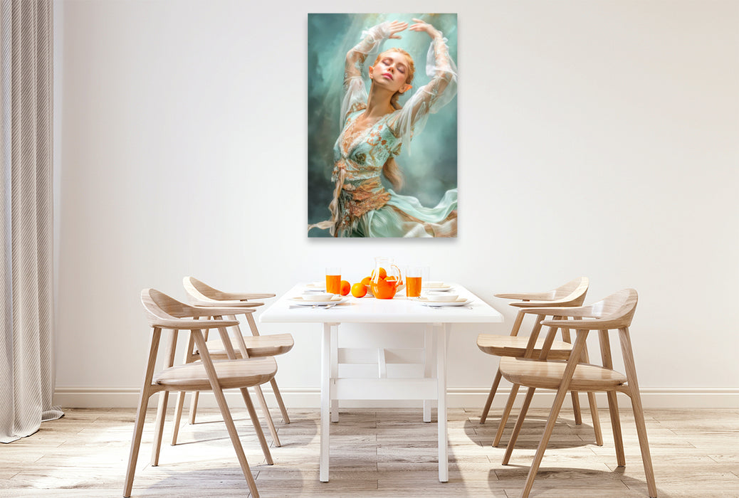 Premium Textil-Leinwand Elfen