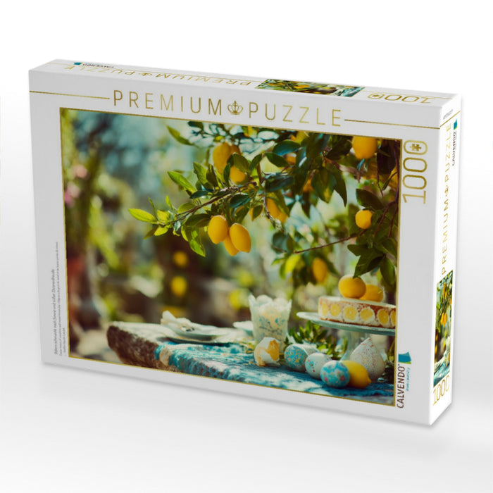 Ostern schmeckt nach Sonne und süßer Zitronenfreude - CALVENDO Foto-Puzzle'