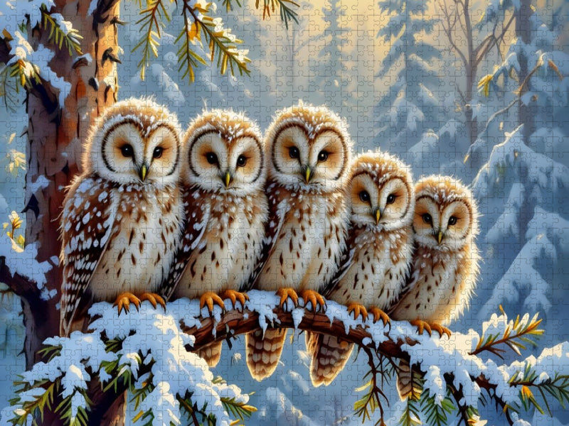 Die leisen Stimmen der Tiere - CALVENDO Foto-Puzzle'
