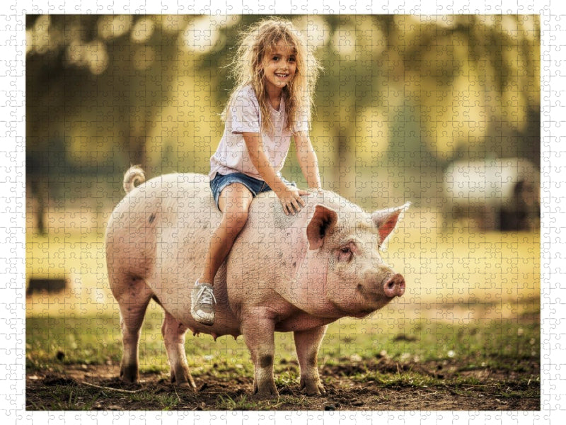 Ein Motiv aus dem Kalender Die Magie der Kindheit - CALVENDO Foto-Puzzle'