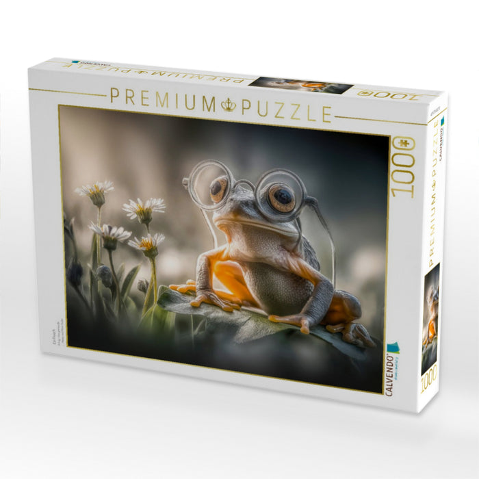 Ein Frosch - CALVENDO Foto-Puzzle'