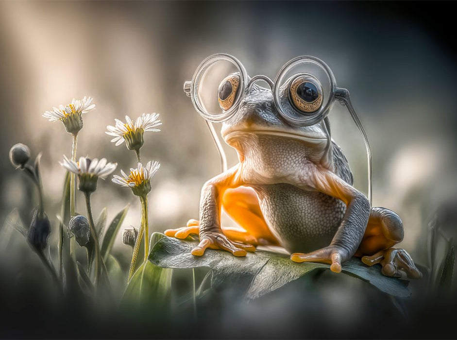 Ein Frosch - CALVENDO Foto-Puzzle'