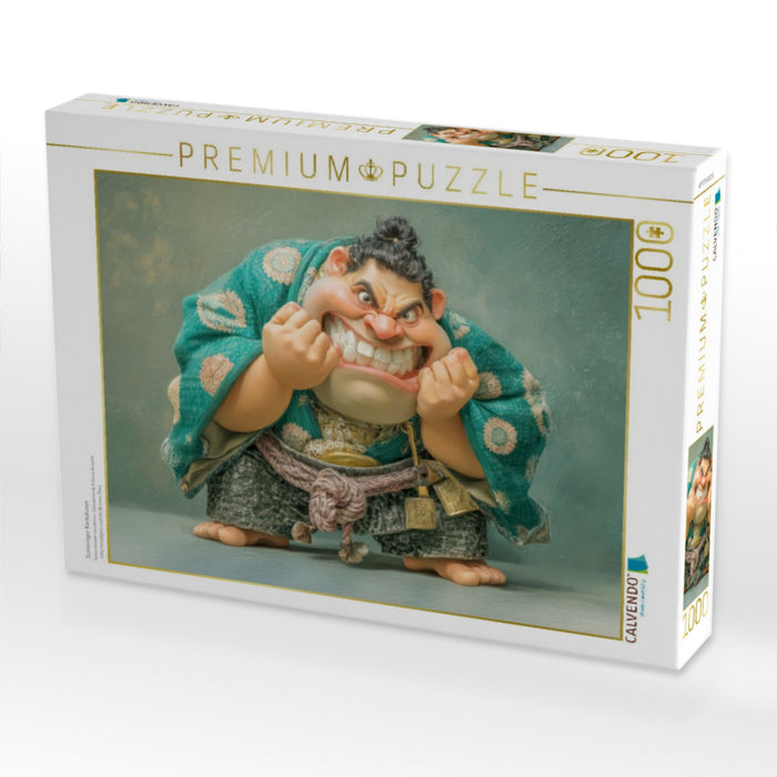 Sumoringer Karikaturen - CALVENDO Foto-Puzzle'