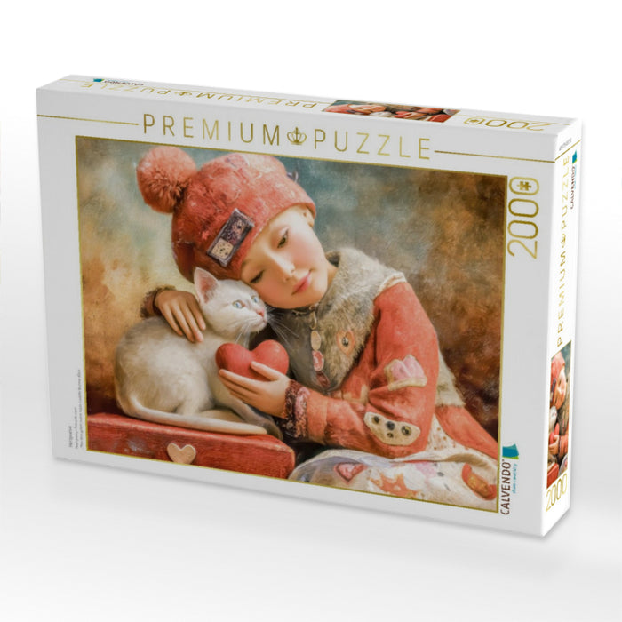 Herzpoesie - CALVENDO Foto-Puzzle'