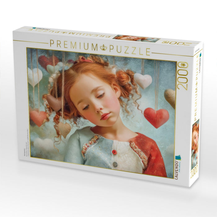 Herzpoesie - CALVENDO Foto-Puzzle'