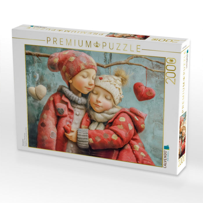Herzpoesie - CALVENDO Foto-Puzzle'