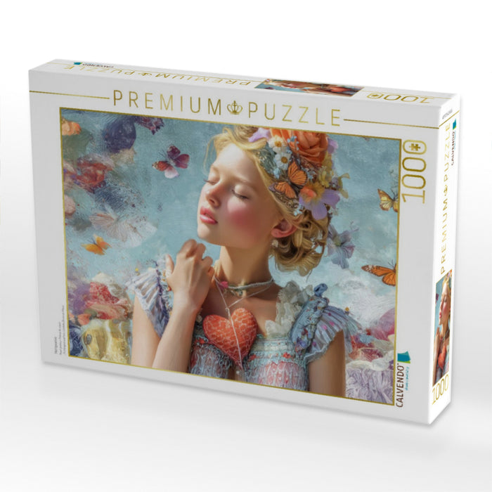 Herzpoesie - CALVENDO Foto-Puzzle'