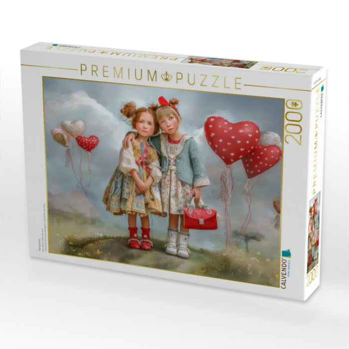 Herzpoesie - CALVENDO Foto-Puzzle'