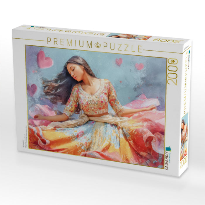 Herzpoesie - CALVENDO Foto-Puzzle'
