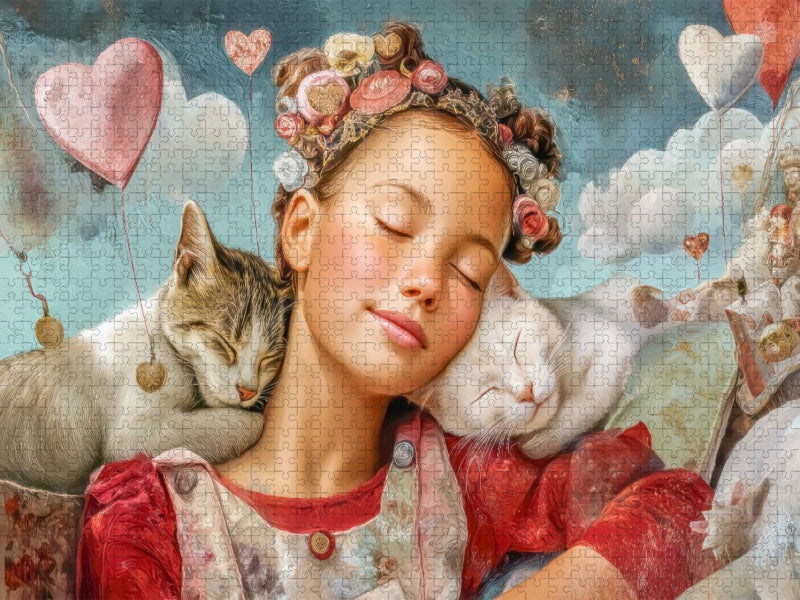 Herzpoesie - CALVENDO Foto-Puzzle'
