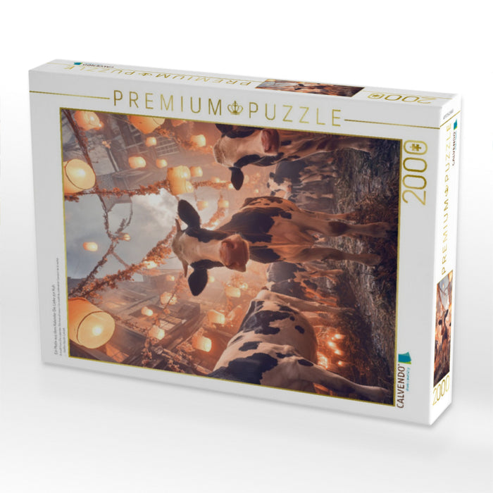 Ein Motiv aus dem Kalender Die Liebe zur Kuh - CALVENDO Foto-Puzzle'