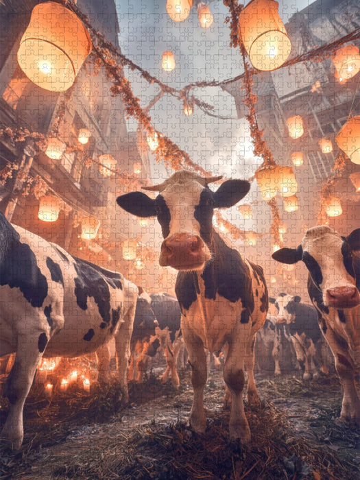 Ein Motiv aus dem Kalender Die Liebe zur Kuh - CALVENDO Foto-Puzzle'