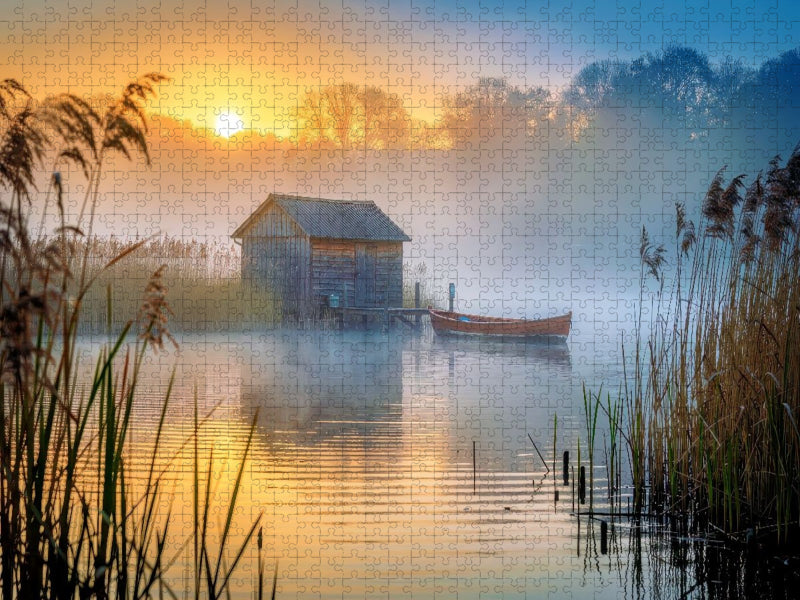 Natur, die den Atem glättet. - CALVENDO Foto-Puzzle'