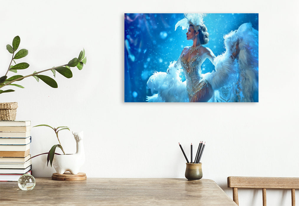 Premium Textil-Leinwand Ein Motiv aus dem Kalender Burlesque Glamour