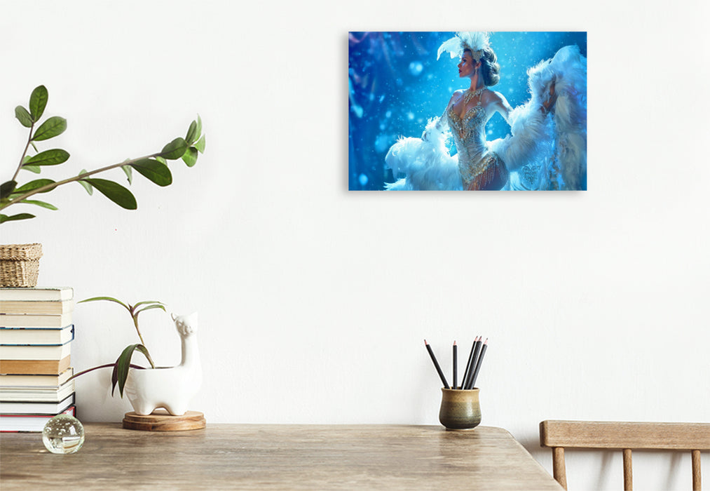 Premium Textil-Leinwand Ein Motiv aus dem Kalender Burlesque Glamour