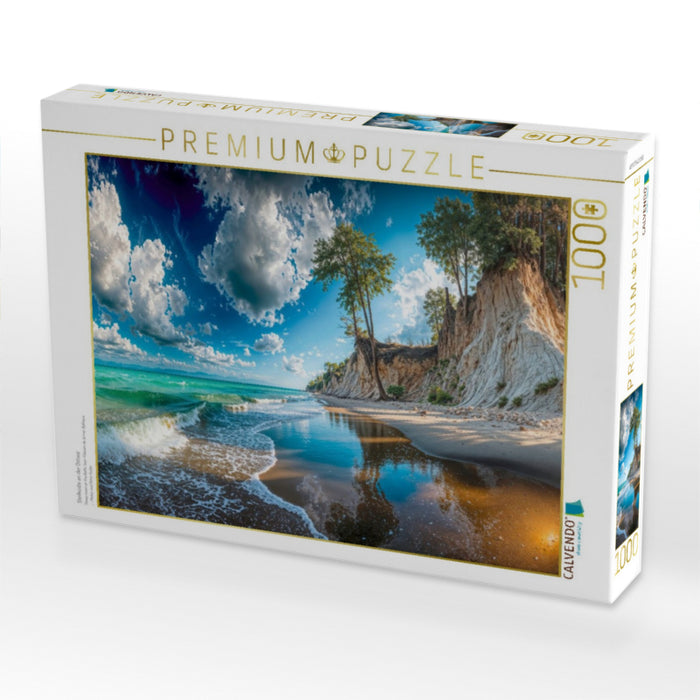 Steilküste an der Ostsee - CALVENDO Foto-Puzzle'