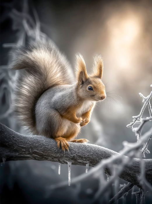 Eichhörnchen - CALVENDO Foto-Puzzle'