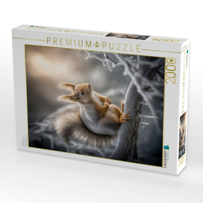 Eichhörnchen - CALVENDO Foto-Puzzle'