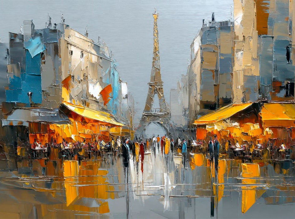 Paris - Stadtleben - CALVENDO Foto-Puzzle'