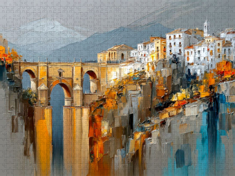 Ronda - Puente Nuevo - CALVENDO Foto-Puzzle'