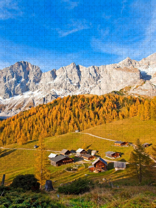 Der Hohe Dachstein - CALVENDO Foto-Puzzle'