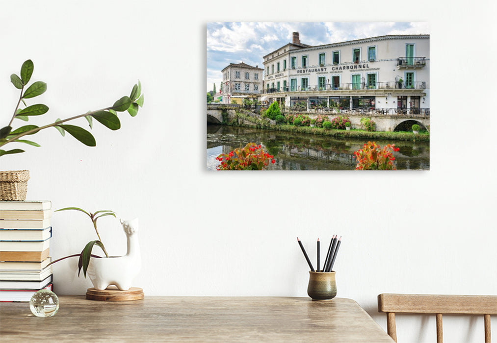 Premium Textil-Leinwand Brantôme