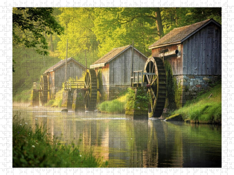 Tradition im Mahlwerk. - CALVENDO Foto-Puzzle'