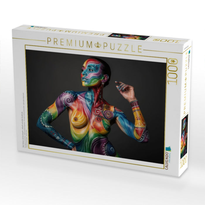 Dein Körper als Kunstwerk – stilvoll und voller Ausdruck. - CALVENDO Foto-Puzzle'